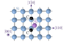 An artificial atom in silicon emitting single photons at telecom wavelength